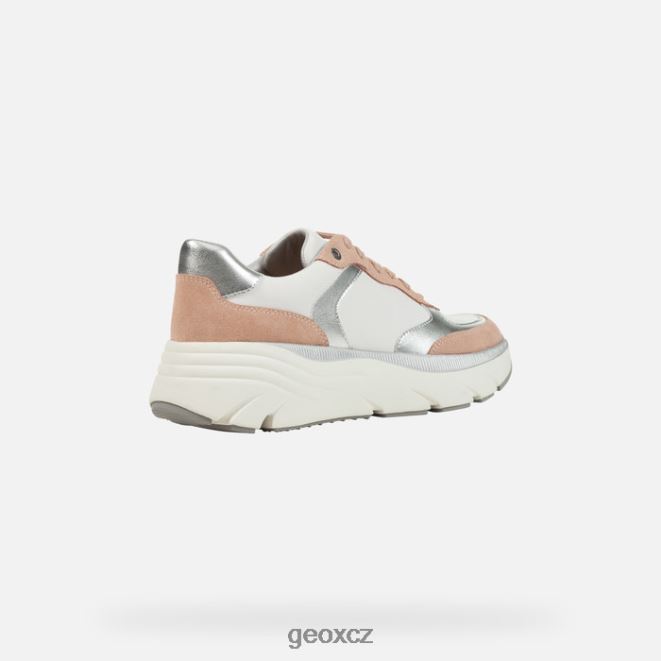 diamantová žena 4NH06224 bílá/nahá Geox