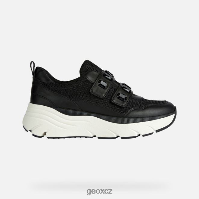 diamantová žena 4NH06238 Černá Geox