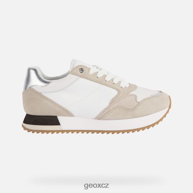 doralea žena 4NH06250 bílá/lt taupe Geox