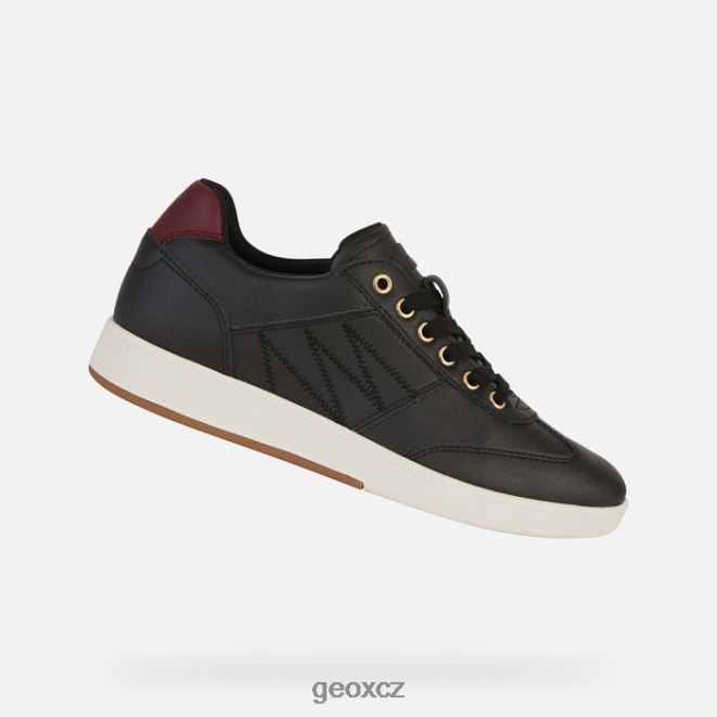 žena meleda 4NH06254 černá/dk vínová Geox