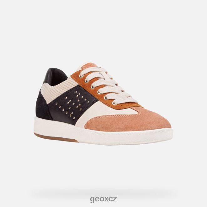žena meleda 4NH06314 krémová/černá Geox