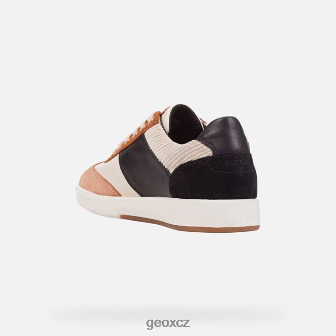 žena meleda 4NH06314 krémová/černá Geox