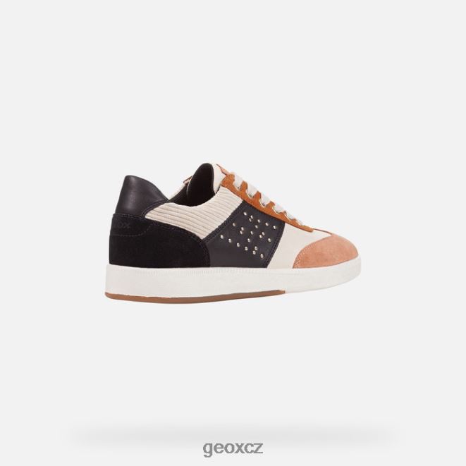 žena meleda 4NH06314 krémová/černá Geox