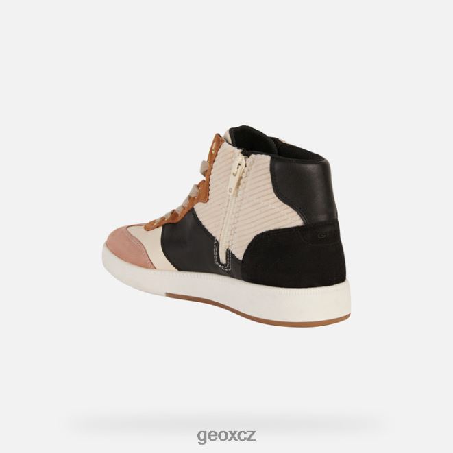 žena meleda 4NH06396 krémová/černá Geox