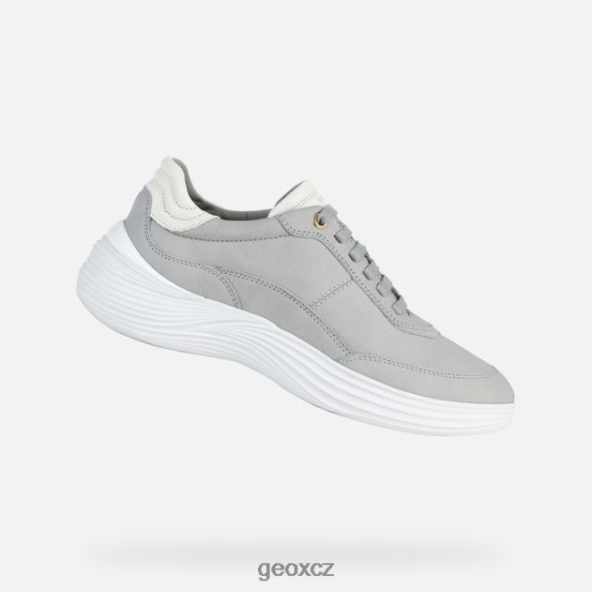 fluctis žena 4NH0690 světle šedá/bílá Geox