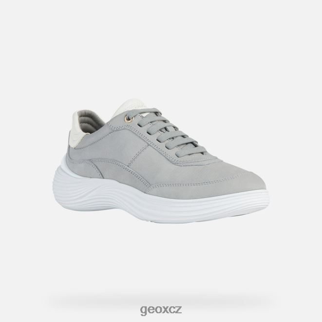 fluctis žena 4NH0690 světle šedá/bílá Geox