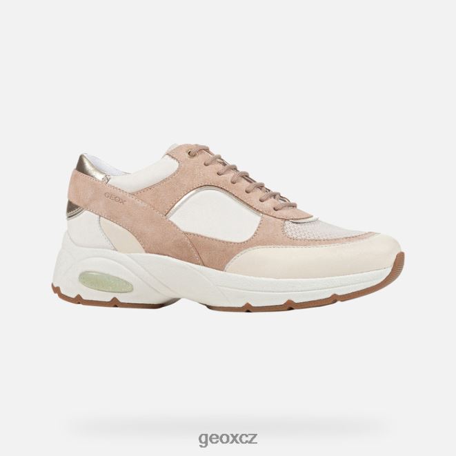 hodinová žena 4NH06125 tmavá kůže/bílá Geox