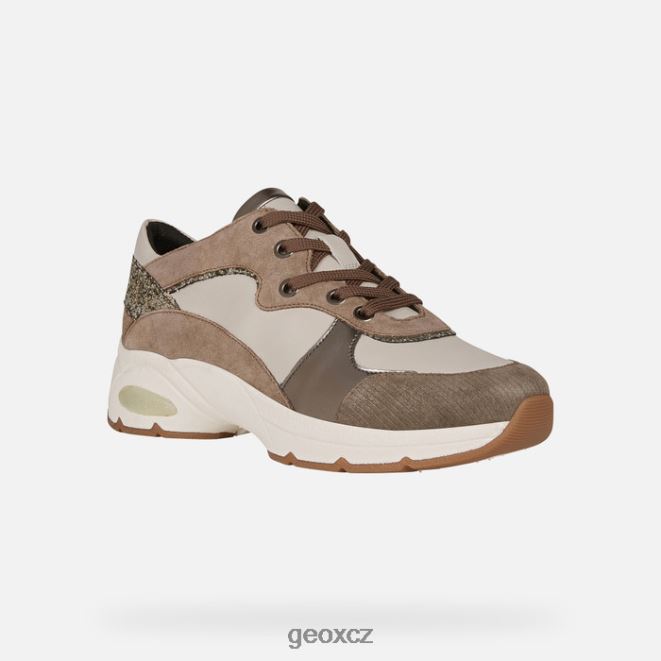 hodinová žena 4NH06245 ledová/tmavě béžová Geox