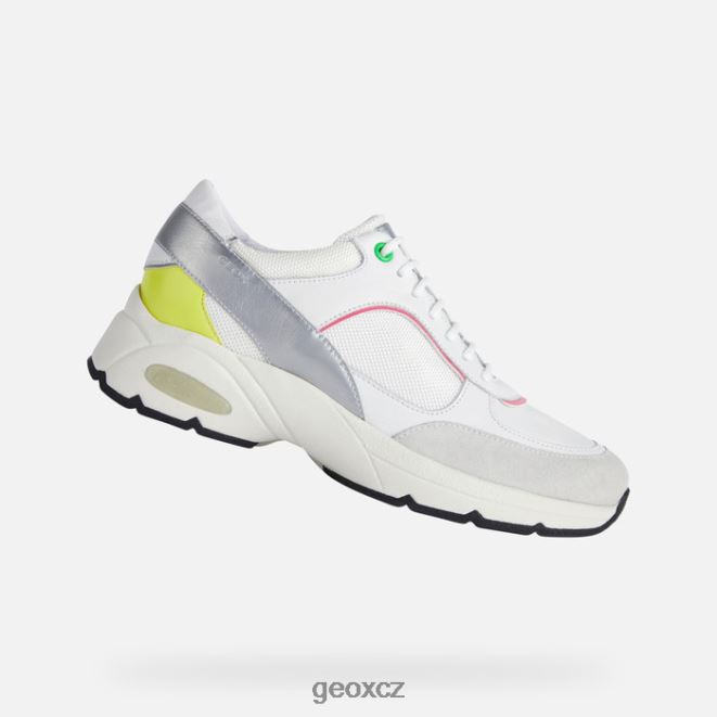 hodinová žena 4NH06413 bílá/fluo fuchsiová Geox