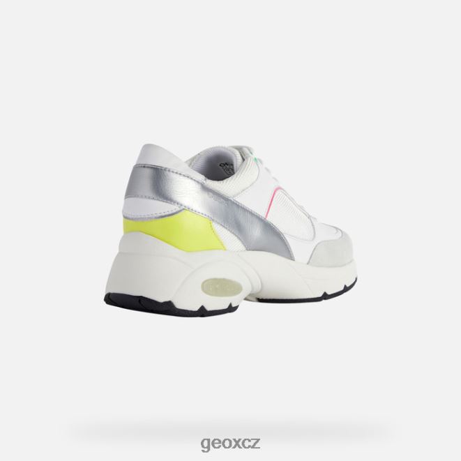 hodinová žena 4NH06413 bílá/fluo fuchsiová Geox