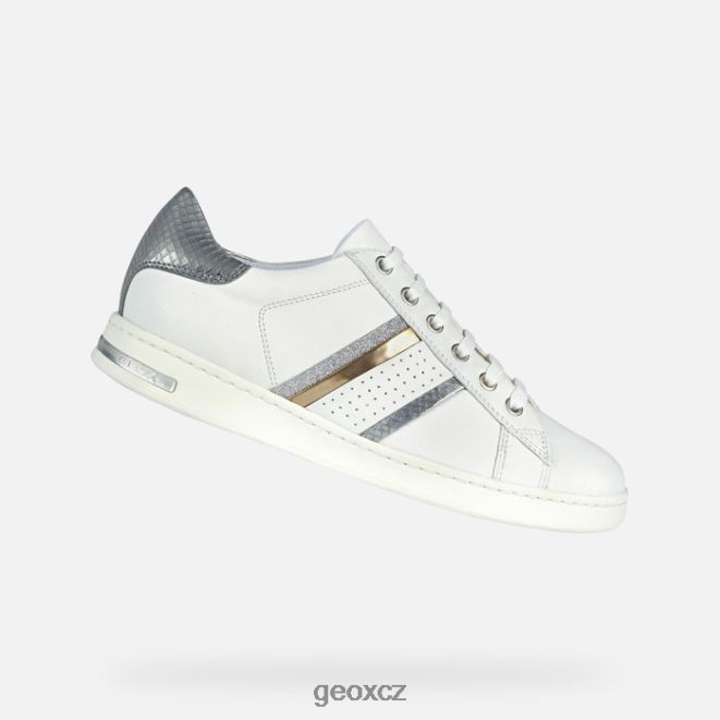 jaysen žena 4NH061692 bílá/stříbrná Geox