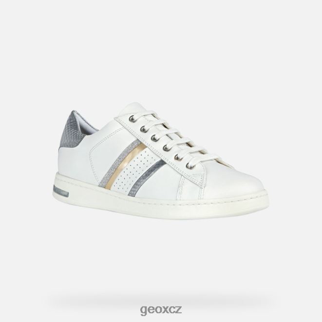 jaysen žena 4NH061692 bílá/stříbrná Geox