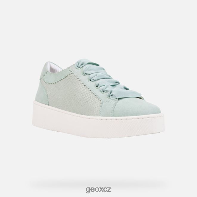 nebeská žena 4NH06220 světle zelená Geox