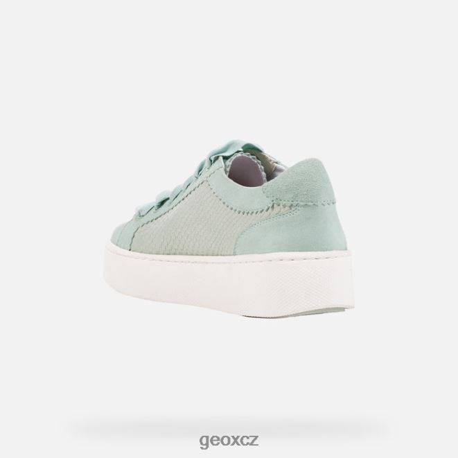 nebeská žena 4NH06220 světle zelená Geox