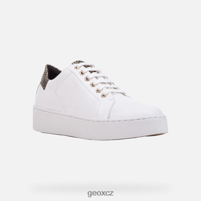 nebeská žena 4NH06394 bílá/světle zlatá Geox