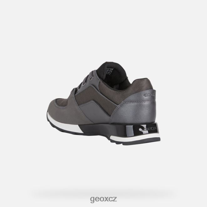 nová aneko abx žena 4NH06596 tmavě šedá/černá Geox