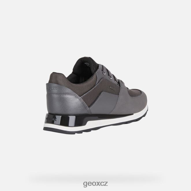 nová aneko abx žena 4NH06596 tmavě šedá/černá Geox