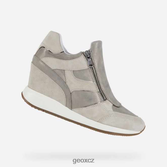 nydame žena 4NH061736 taupe/led Geox