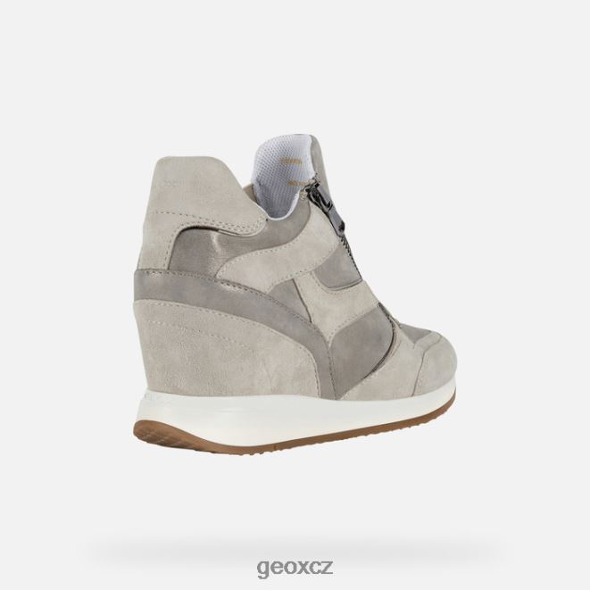 nydame žena 4NH061736 taupe/led Geox