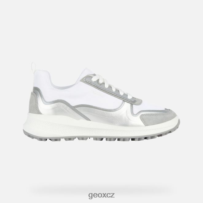 pg1x žena 4NH061700 světle šedá/bílá Geox