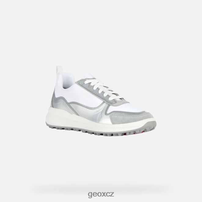 pg1x žena 4NH061700 světle šedá/bílá Geox