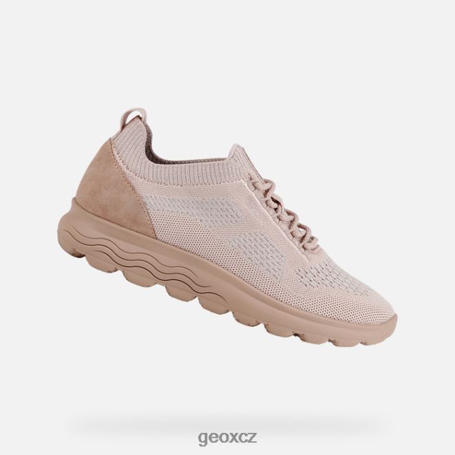 sférická žena 4NH06154 temná růže Geox