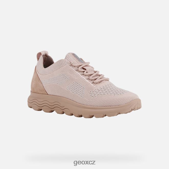 sférická žena 4NH06154 temná růže Geox