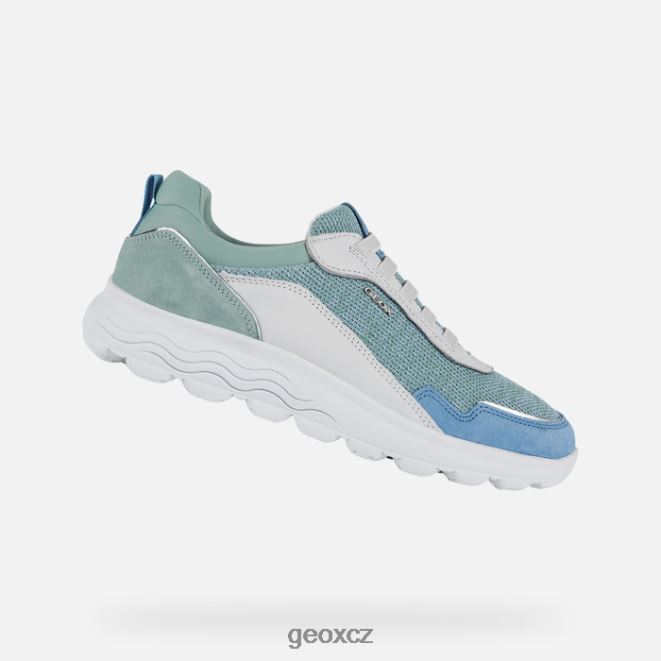 sférická žena 4NH0618 bílá/zelená Geox