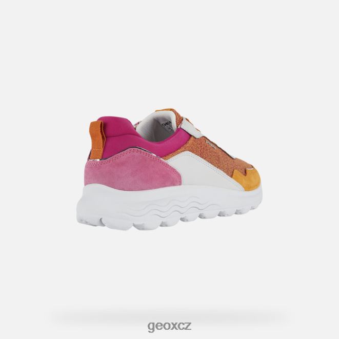 sférická žena 4NH0620 pomeranč/fuchsie Geox