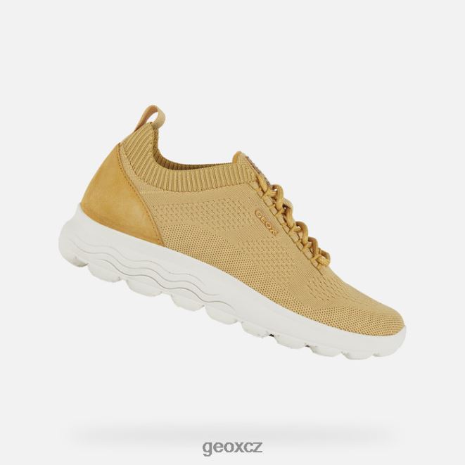 sférická žena 4NH0624 tmavě žlutá Geox