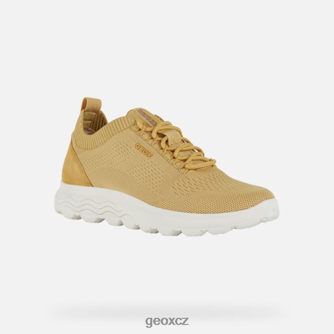 sférická žena 4NH0624 tmavě žlutá Geox