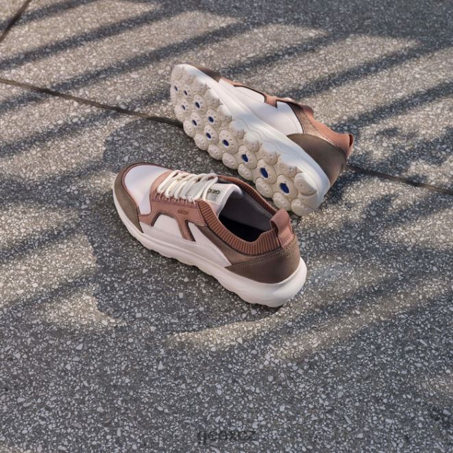 sférická žena 4NH06459 bílá/tmavě růžová Geox