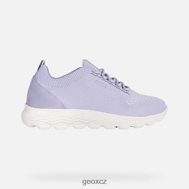 sférická žena 4NH0667 světle fialová Geox