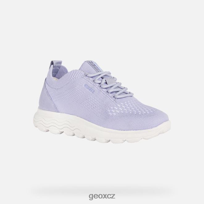 sférická žena 4NH0667 světle fialová Geox