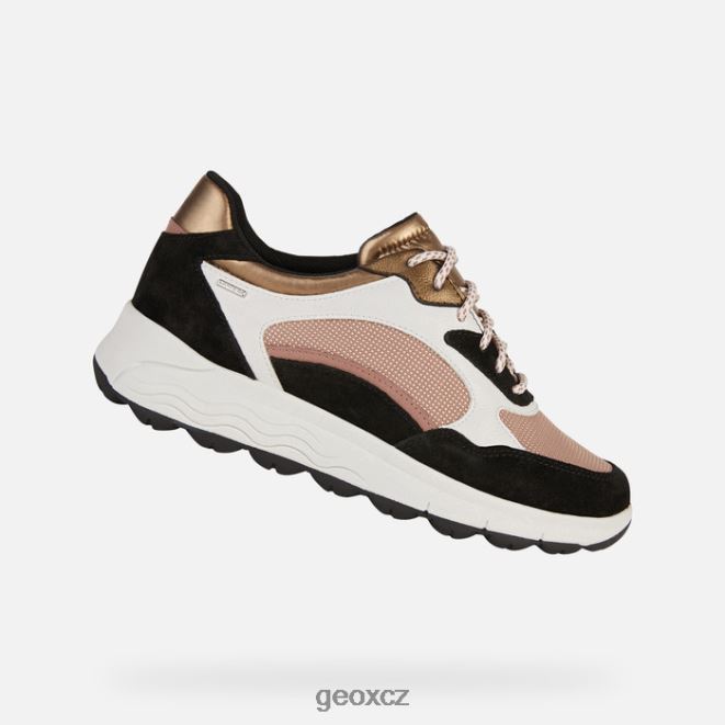 spherica 4x4 abx žena 4NH06195 černá/tmavá růže Geox