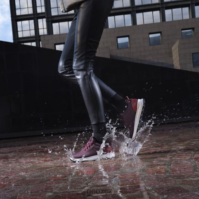 spherica 4x4 abx žena 4NH0650 mahagon/víno Geox