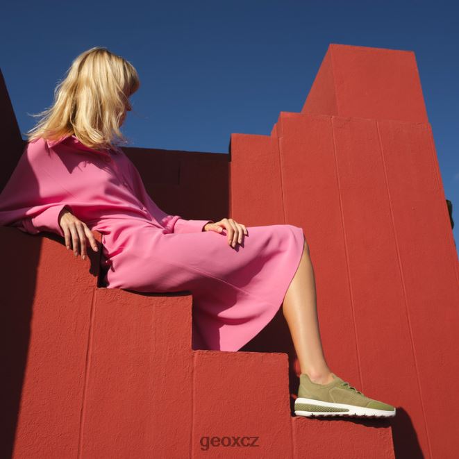 spherica actif žena 4NH0643 pistácie Geox