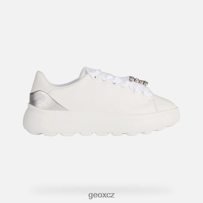 spherica ec4.1 žena 4NH06267 bílá/stříbrná Geox