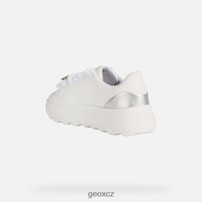 spherica ec4.1 žena 4NH06267 bílá/stříbrná Geox