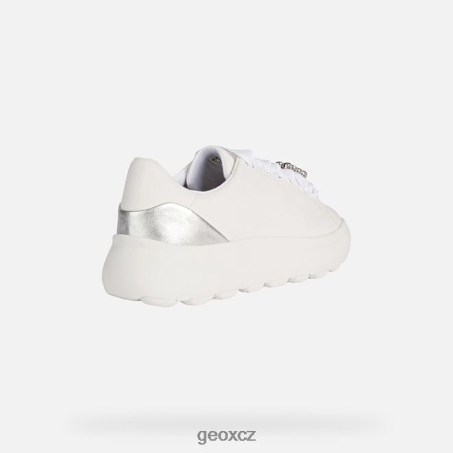 spherica ec4.1 žena 4NH06267 bílá/stříbrná Geox