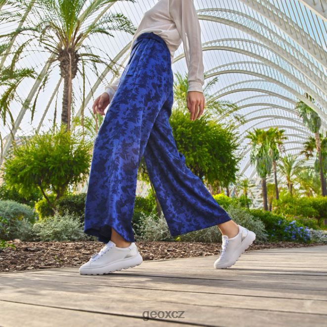 spherica ec4.1 žena 4NH06267 bílá/stříbrná Geox