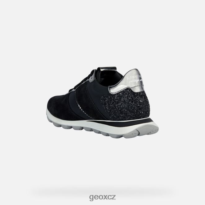 spherica vseries žena 4NH061659 černá/zbraň Geox