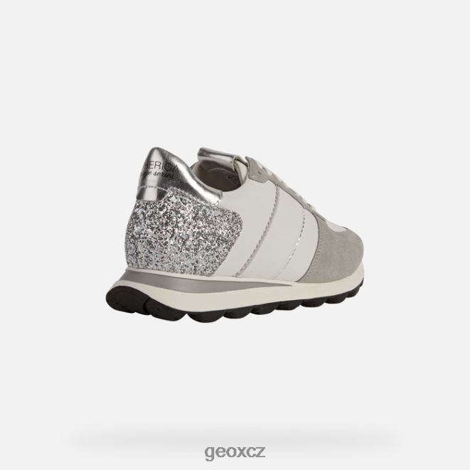 spherica vseries žena 4NH06330 bílá/stříbrná Geox