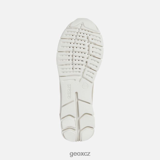 sukie žena 4NH06181 světle šedohnědá/krémová Geox