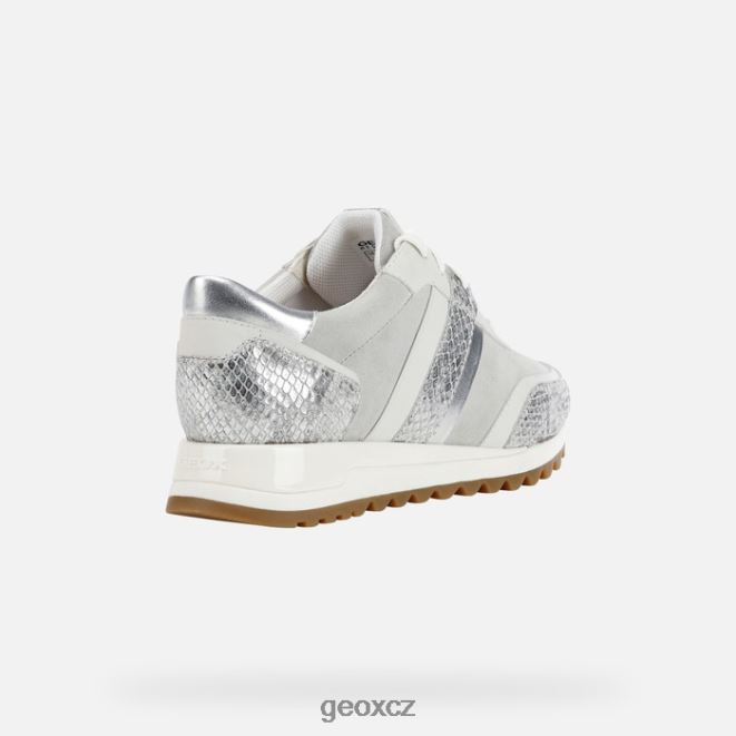 tabelya žena 4NH06323 bílá/stříbrná Geox