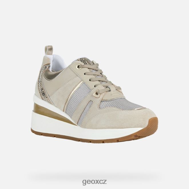 zosma žena 4NH06184 světle taupe Geox