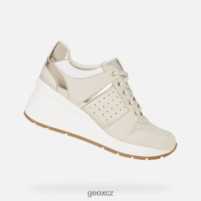 zosma žena 4NH06521 béžový Geox