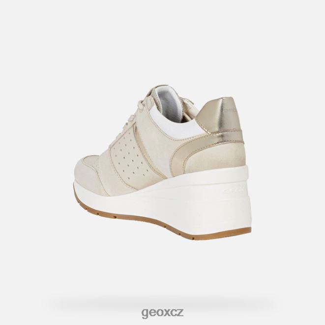 zosma žena 4NH06521 béžový Geox